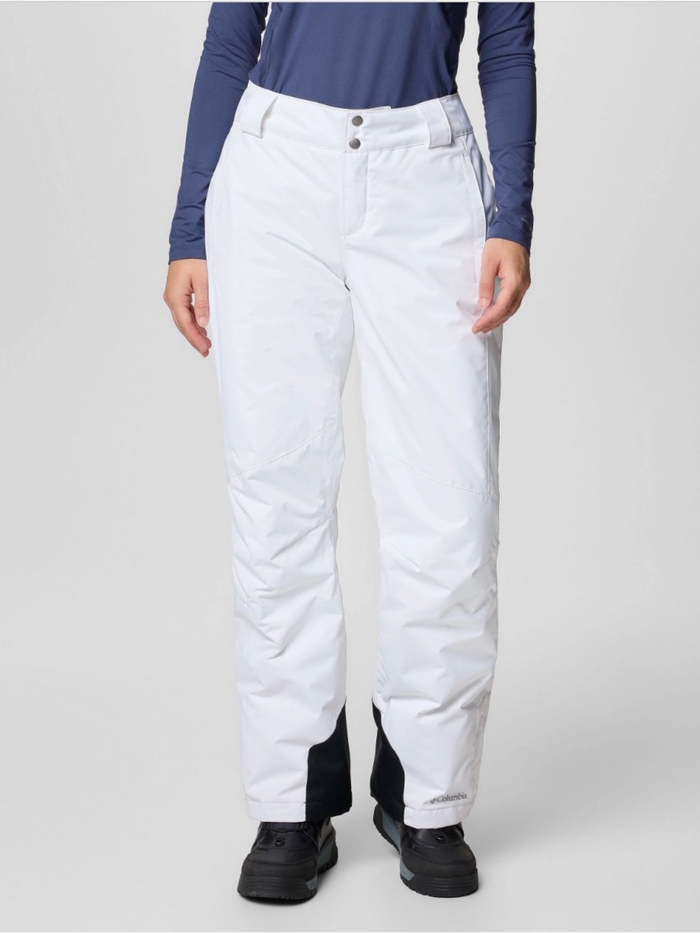 Columbia Women’s Bugaboo II Ski Pants - WHITE XS